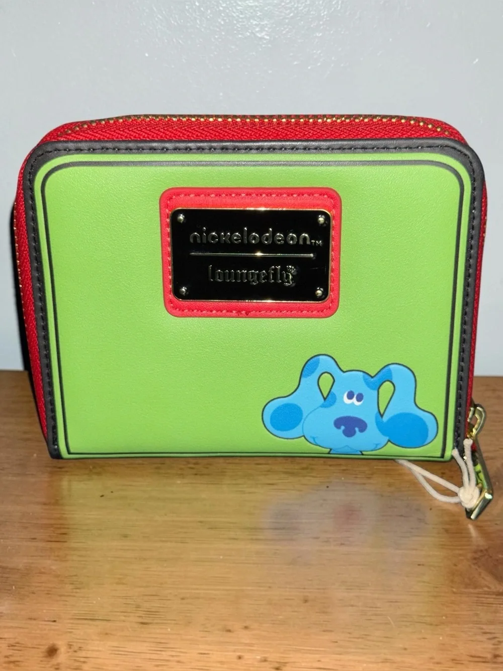 Loungefly Blue's Clues Handy Dandy Notebook Zip Around Wallet Wallet